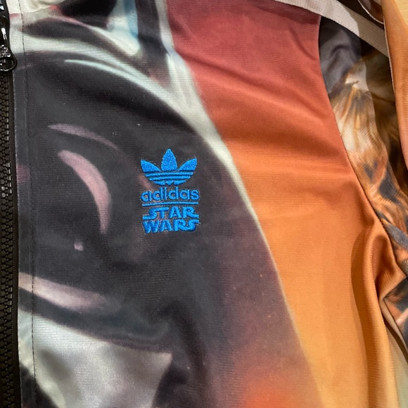 Limited Edition Discontinued Star Wars Adidas Zip Up track jacket - Picture 6 of 7